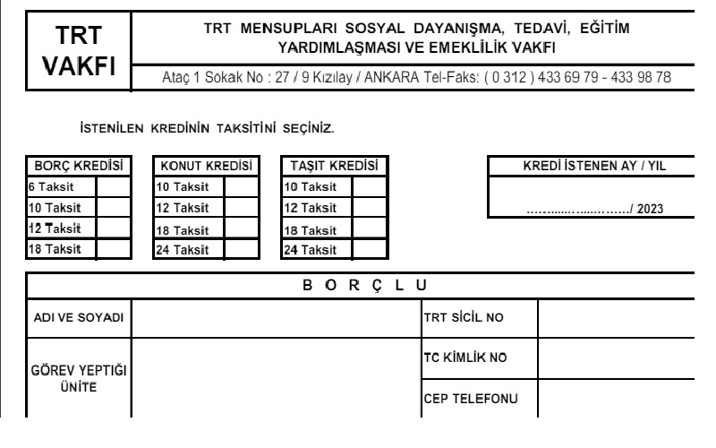 TRT VAKFI