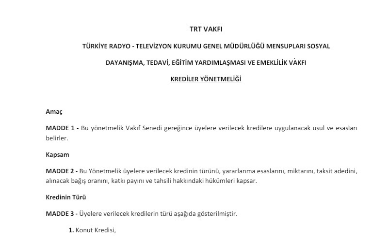 TRT VAKFI